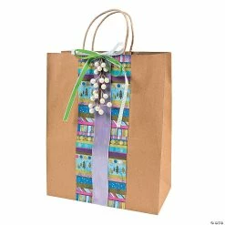 Hot Sale ⭐ 10 1/2" x 5 1/4" x 13" Large Brown Kraft Paper Gift Bags - 12 Pc. 🎁 -Easter Crafts Sales 10 1 2 x 5 1 4 x 13 large brown kraft paper gift bags 12 pc 48 632 a02
