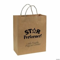 Hot Sale ⭐ 10 1/2" x 5 1/4" x 13" Large Brown Kraft Paper Gift Bags - 12 Pc. 🎁 -Easter Crafts Sales 10 1 2 x 5 1 4 x 13 large brown kraft paper gift bags 12 pc 48 632 ip