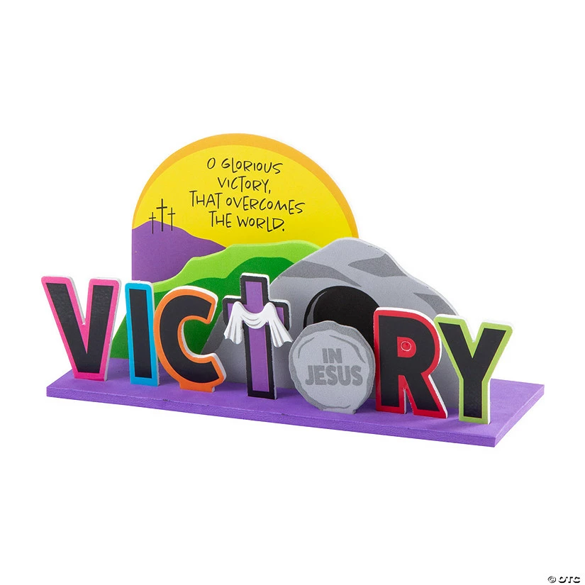 Best deal ๐ 3D Easter Victory in Jesus Craft Kit - Makes 12 ๐ 3 Best deal ๐ 3D Easter Victory in Jesus Craft Kit - Makes 12 ๐