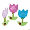 Promo 🥰 3D Growing in His Word Tulip Craft Kit - Makes 12 ⌛ -Easter Crafts Sales 3d growing in his word tulip craft kit makes 1213682986