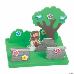 Outlet ๐ 3D Jesus in the Garden Craft Kit - Makes 12 ๐คฉ