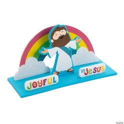 Cheapest ⭐ 3D Joyful in Jesus Stand-Up Craft Kit - Makes 12 🛒