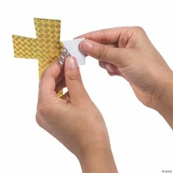 Deals ✔️ 3D Stained Glass Window Craft Kit - Makes 12 🔔 -Easter Crafts Sales 3d stained glass window craft kit makes 1213845384 a02