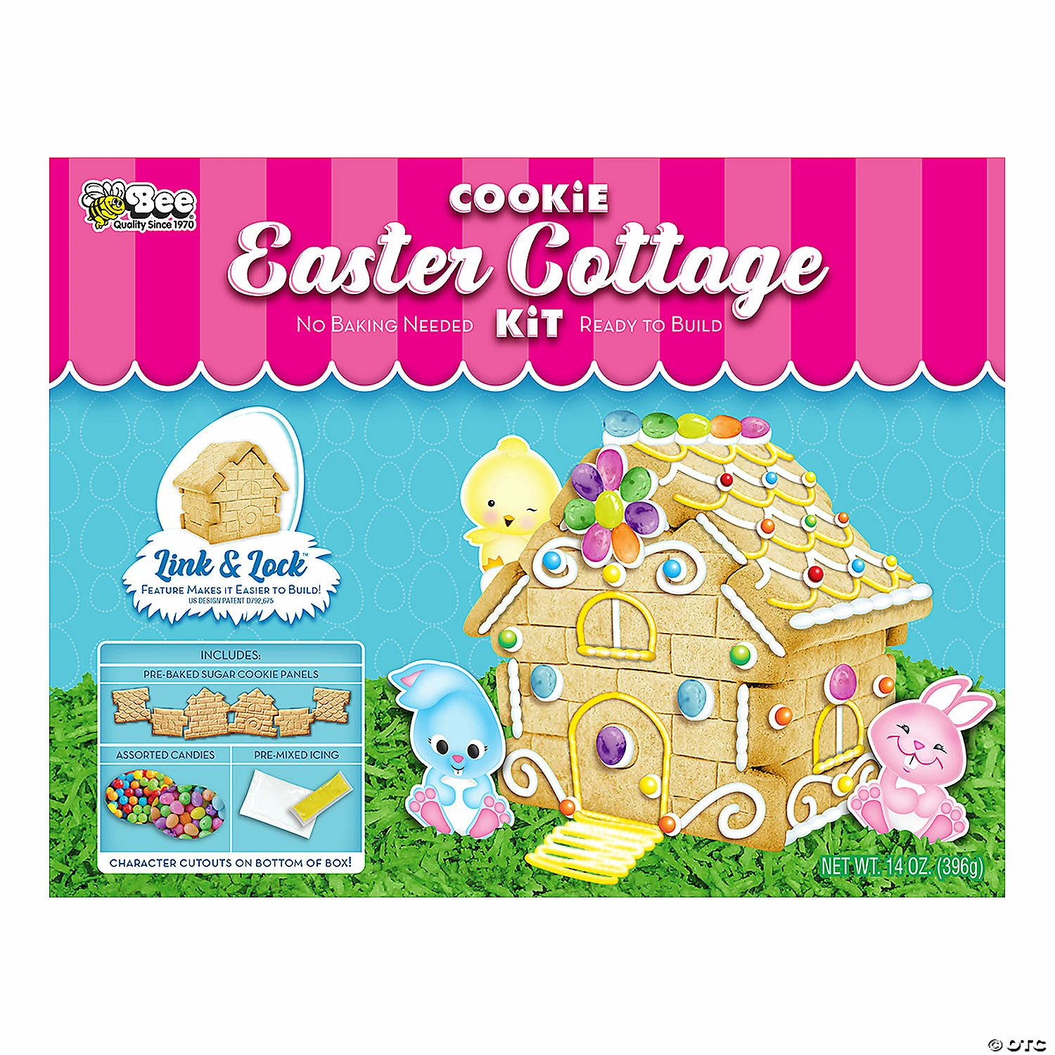 Deals 🥰 Bee® Easter Cookie Cottage Kit - Makes 1 ⌛ 3 Deals 🥰 Bee® Easter Cookie Cottage Kit - Makes 1 ⌛