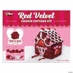 Budget ⌛ Bee® Red Velvet Cookie Cottage Kit - Makes 1 👍