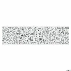 Hot Sale 🛒 Color Your Own Art Party Banner 😉