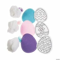 Coupon 🎁 Color Your Own Canvas Lacing Easter Eggs - 12 Pc. 🌟 -Easter Crafts Sales color your own canvas lacing easter eggs 12 pc 13823183 a02