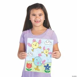 Hot Sale ✔️ Color Your Own Easter Glitter Posters - 24 Pc. ⌛ -Easter Crafts Sales color your own easter glitter posters 24 pc 13936042 a02