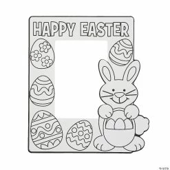 Budget ❤️ Color Your Own Easter Picture Frames - 12 Pc. 😉