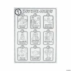 Promo 🔔 Color Your Own “Holy Week Journey” Posters - 30 Pc. 🧨