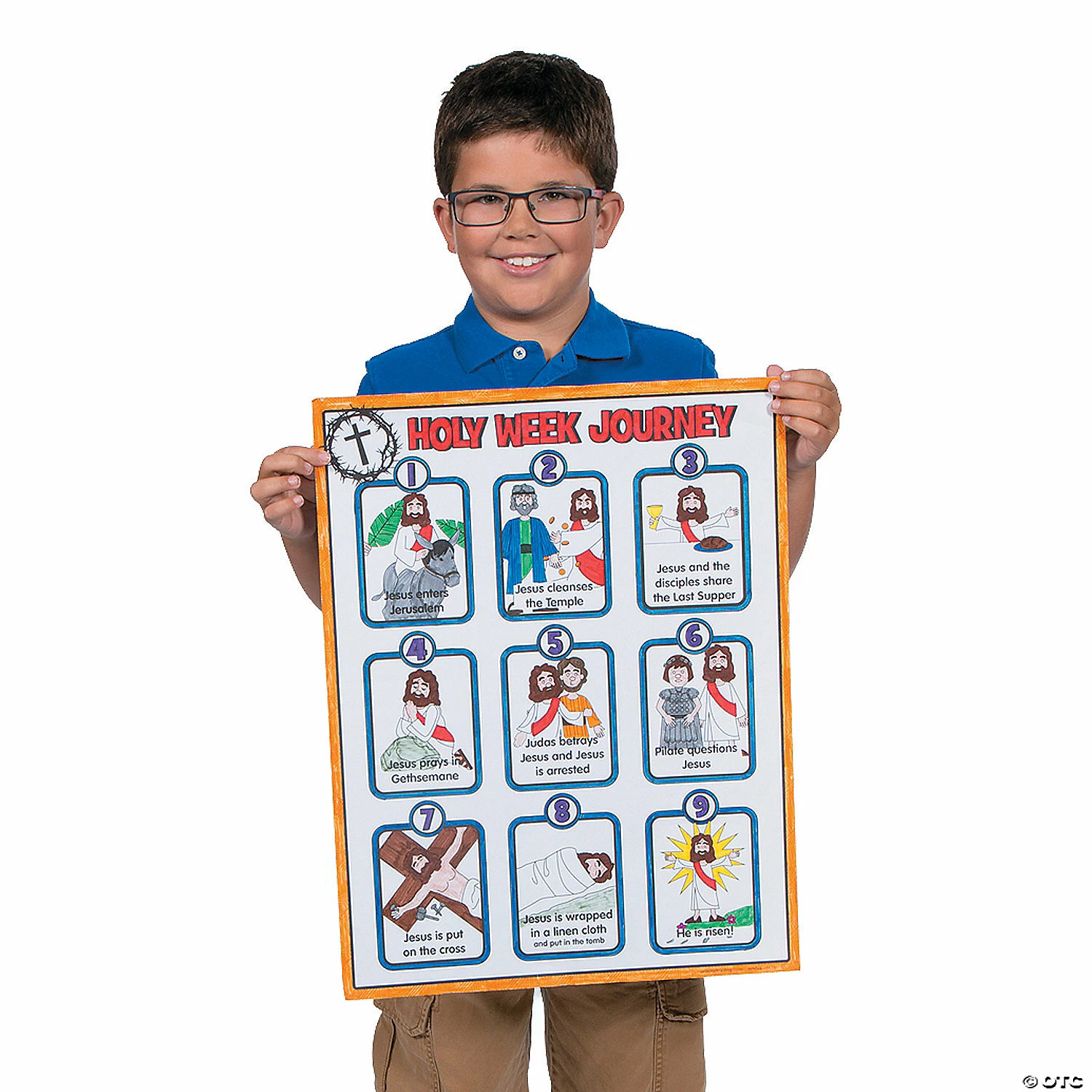 Promo 🔔 Color Your Own “Holy Week Journey” Posters - 30 Pc. 🧨 5 Promo 🔔 Color Your Own “Holy Week Journey” Posters - 30 Pc. 🧨 - Image 3