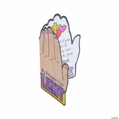 Deals ⭐ Color Your Own Lent Praying Hands - Makes 12 👍 -Easter Crafts Sales color your own lent praying hands makes 1213961901 a01
