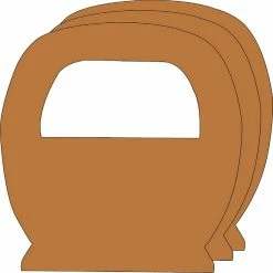 Budget ❤️ Creative Shapes Etc. - Basket Single Color Super Cut-outs- 8” X 10” ✔️