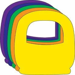 Best Sale ⌛ Creative Shapes Etc. - Large Assorted Cut-out - Basket ⭐