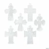 Budget 🧨 Cross Suncatchers - 24 Pc. 🎁 -Easter Crafts Sales cross suncatchers 24 pc 56 9277