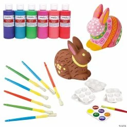 Buy 😀 DIY Ceramic Bunny Bank Kit - 42 Pc. ✨