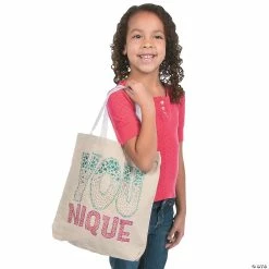 Discount 🥰 DIY Large Canvas Tote Bags - 12 Pc. 🛒 -Easter Crafts Sales diy large canvas tote bags 12 pc 14 116o a02