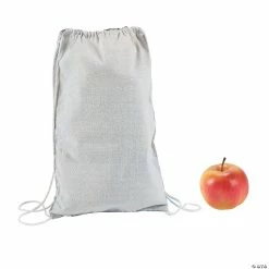 Brand new 😍 DIY Medium White Canvas Drawstring Bags - 12 Pc. 💯