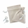 Hot Sale 🤩 DIY Mini Canvas Drawstring Bags - 12 Pc. 😀 -Easter Crafts Sales diy mini canvas drawstring bags 12 pc 48 4055g