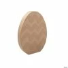 Promo 🔔 DIY Papier-Mâché Chevron Egg 🌟 -Easter Crafts Sales diy papier m ch chevron egg13834489