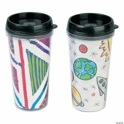 Best Pirce 😍 DIY Travel Mugs - 6 Ct. 😍 -Easter Crafts Sales diy travel mugs 6 ct 57 9510 a02