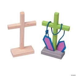 Flash Sale 🎁 DIY Unfinished Wood Crosses - 12 Pc. 🔥
