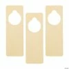 Promo 🔔 DIY Unfinished Wood Doorknob Hangers - 12 Pc. ⭐ -Easter Crafts Sales diy unfinished wood doorknob hangers 12 pc 13940552