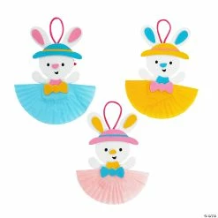 Cheap 👍 Easter Bunny Ornament Craft Kit - Makes 12 🧨