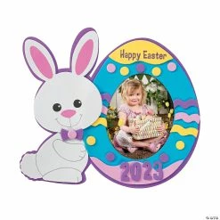 Best deal 🥰 Easter Dated Picture Frame Magnet Craft Kit - Makes 12 😀