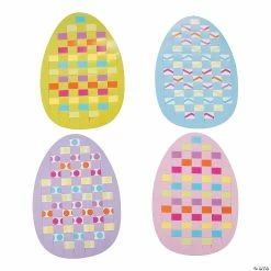 Flash Sale 🥰 Easter Egg Weaving Mat Craft Kit - Makes 24 👍