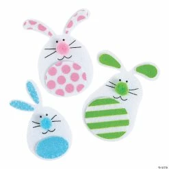 Coupon 🔔 Felt Bunny Magnet Craft Kit - Makes 12 😍