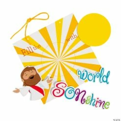 Cheap 🛒 Fill the World with Sonshine Sign Craft Kit - Makes 12 👏 -Easter Crafts Sales fill the world with sonshine sign craft kit makes 1213961884 a01