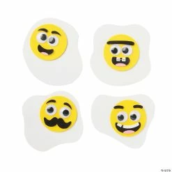 Promo ❤️ Funny Fried Egg Magnet Craft Kit - Makes 12 😍