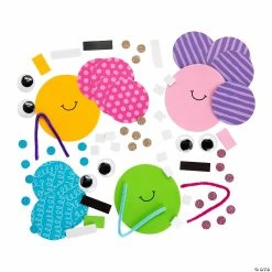 Cheap 😉 Googly Eyes Butterfly Magnet Craft Kit - Makes 12 😉 -Easter Crafts Sales googly eyes butterfly magnet craft kit makes 1213962519 a01