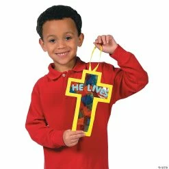 Best deal 🎉 “He Lives!” Cross Craft Kit- Makes 12 🔔 -Easter Crafts Sales he lives cross craft kit makes 1248 5017c a02