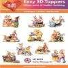 Buy 😍 Hearty Crafts Easy 3D Toppers Easter Vintage 2 😍 -Easter Crafts Sales hearty crafts easy 3d toppers easter vintage 214160133NOWA