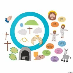 Buy 🎉 Holy Week Wreath Craft Kit- Makes 12 🛒 -Easter Crafts Sales holy week wreath craft kit makes 1248 5694 a01