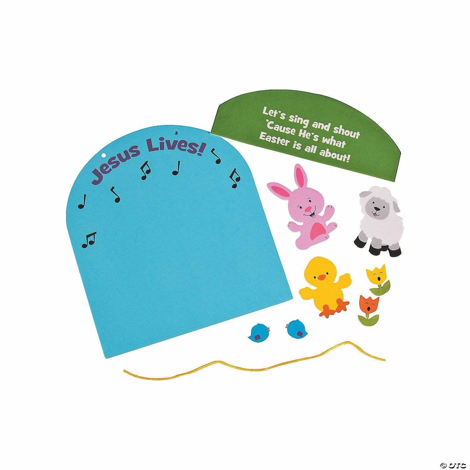 Budget π Jesus Lives Sign Craft Kit- Makes 12 π 4 Budget π Jesus Lives Sign Craft Kit- Makes 12 π - Image 2