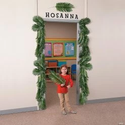 Cheap 😀 Large Palm Leaves - 12 Pc. ⌛ -Easter Crafts Sales large palm leaves 12 pc 13757431 a02