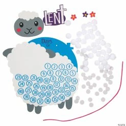 Best reviews of 🤩 Lenten Lamb Countdown Pom-Pom Craft Kit - Makes 12 👏 -Easter Crafts Sales lenten lamb countdown pom pom craft kit makes 1213935987 a01