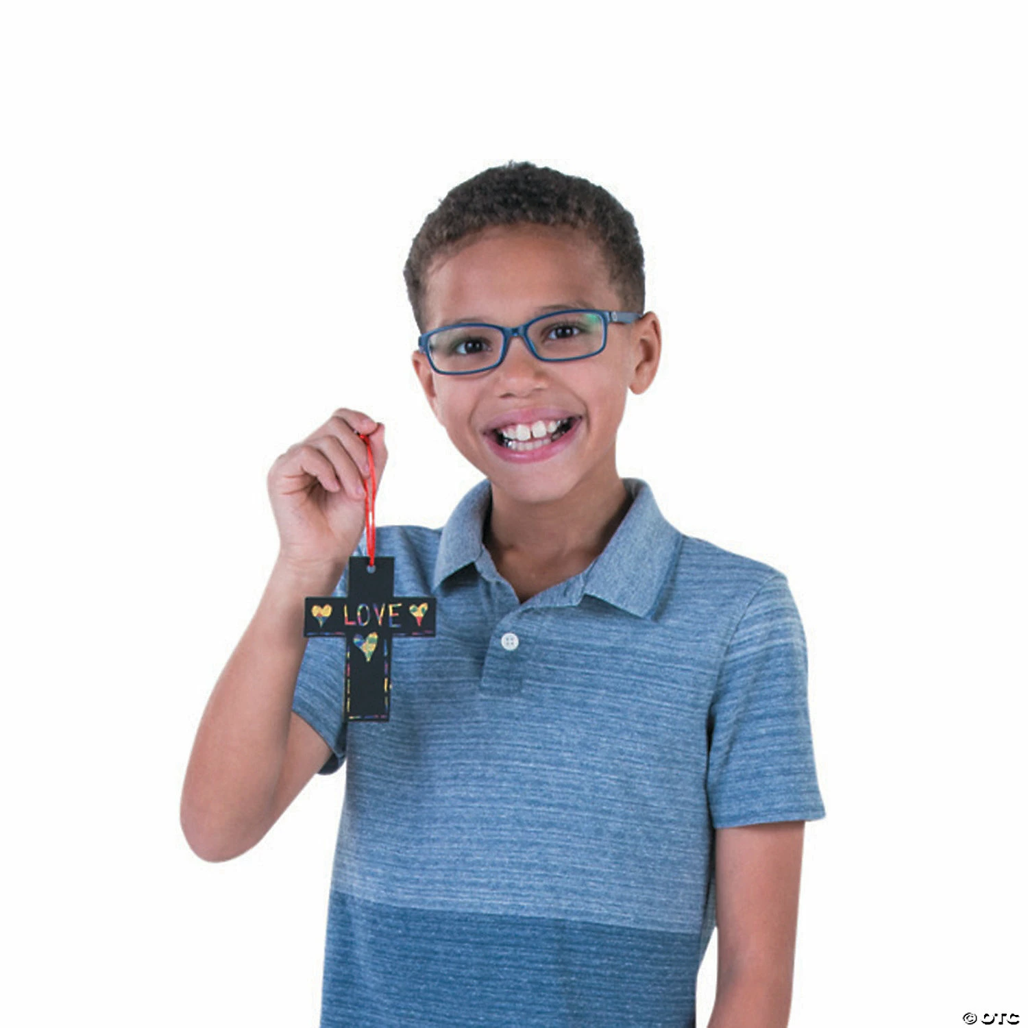 Wholesale ๐ Magic Color Scratch Cross Ornaments - 24 Pc. ๐ 6 Wholesale ๐ Magic Color Scratch Cross Ornaments - 24 Pc. ๐ - Image 4