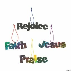 Cheapest 🛒 Magic Color Scratch Inspirational Ornaments - 24 Pc. ❤️