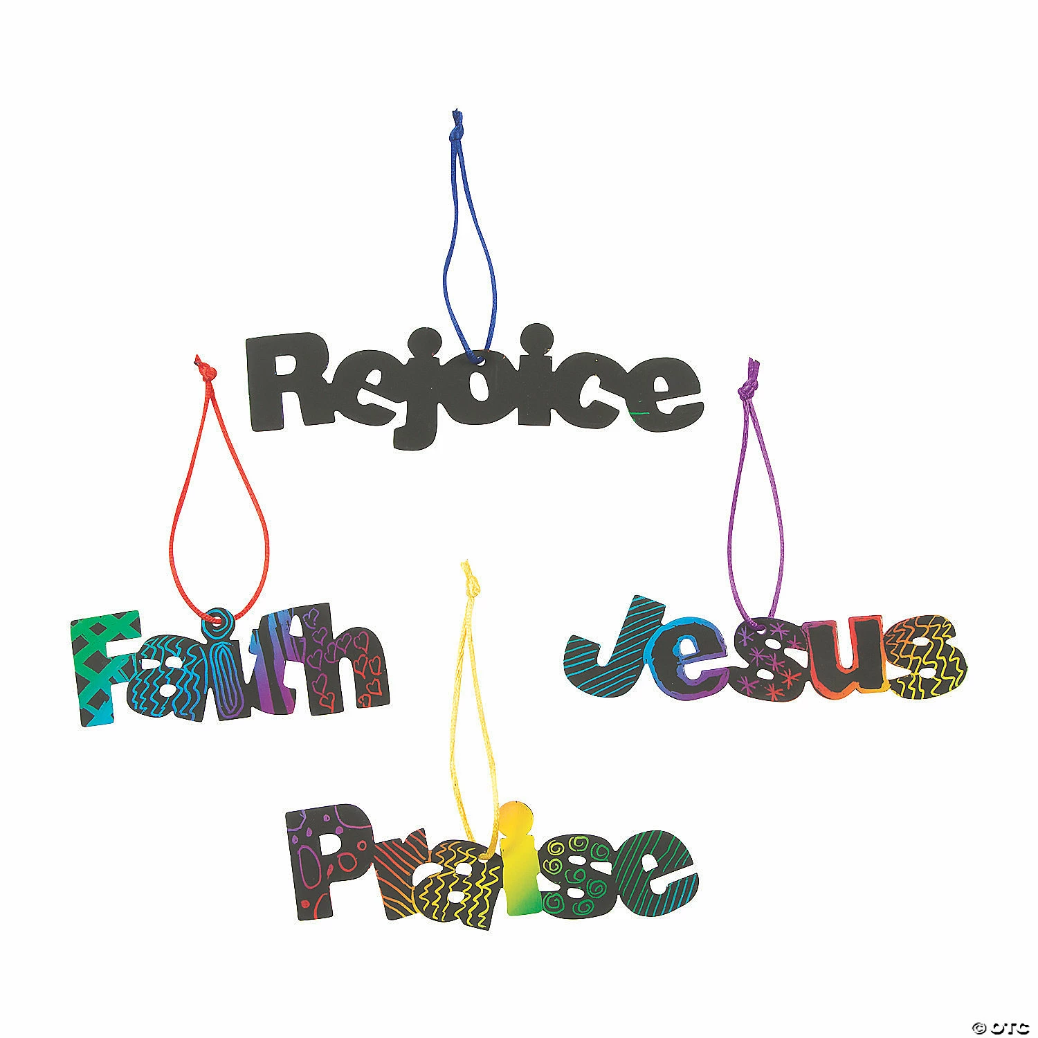 Cheapest ๐ Magic Color Scratch Inspirational Ornaments - 24 Pc. โค๏ธ 3 Cheapest ๐ Magic Color Scratch Inspirational Ornaments - 24 Pc. โค๏ธ