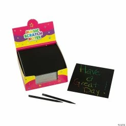 Budget 🛒 Magic Color Scratch Note Cube 😍