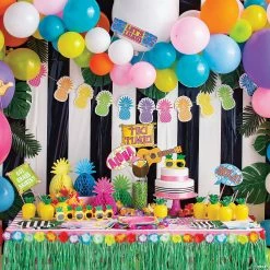 Wholesale 😍 Medium Polyester Palm Leaves - 12 Pc. 😉 -Easter Crafts Sales medium polyester palm leaves 12 pc 37 1415 a02