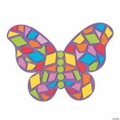 Budget 😀 Mosaic Butterfly Kit - 24 Pc. 😀