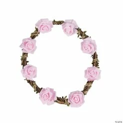 Best reviews of 👏 Natural Wreath with Pink Floral Accents 😉