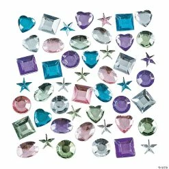 Deals 🎉 Pastel Self-Adhesive Jewel Assortment - 500 Pc. ✨
