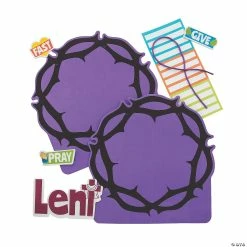 Budget 😍 Pray, Fast, Give Lent Sign Craft Kit - Makes 12 ❤️ -Easter Crafts Sales pray fast give lent sign craft kit makes 1213935971 a01