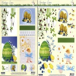 Top 10 🌟 Reddy Creative Cards 3D Precut Twin Pack Classical Easter Designs 🔔